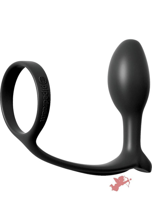 Anal Fantasy Collection Ass-Gasm Cockring Beginners Silicone Plug Slim 3.4in