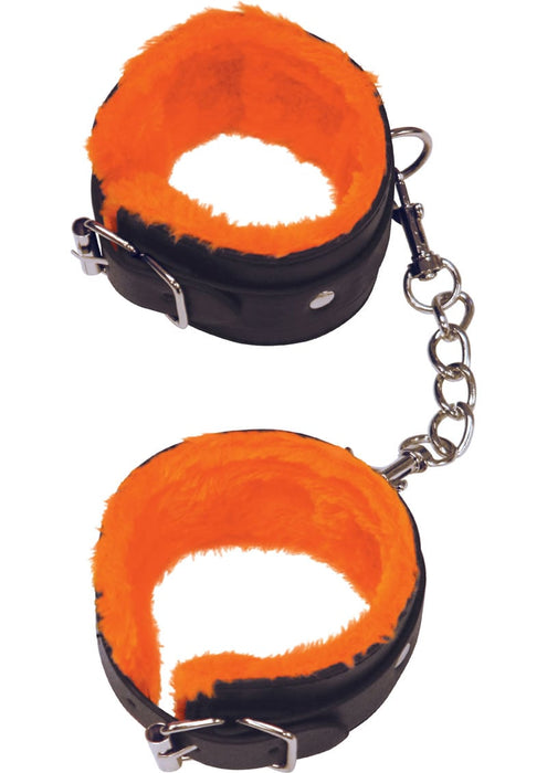Orange Is The New Black Wrist Cuffs Furry Adjustable