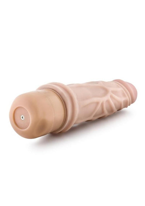 Dr. Skin Cock Vibe 3 Vibrating Dildo 7.25in - Vanilla