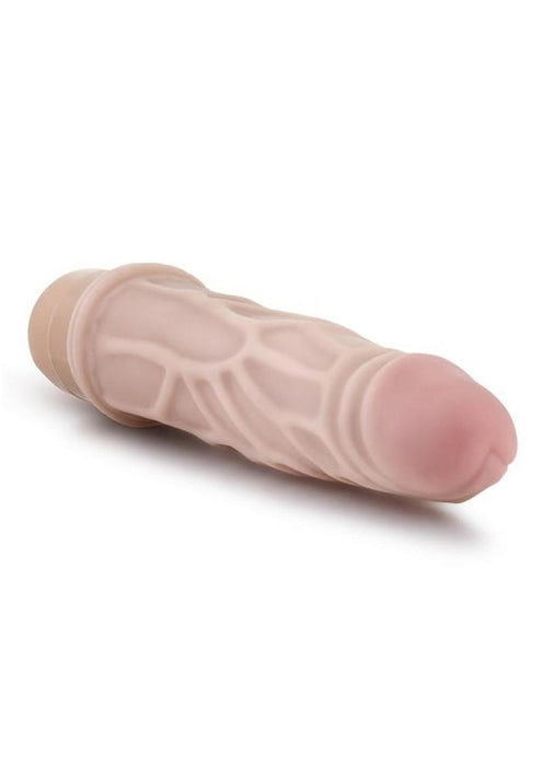 Dr. Skin Cock Vibe 3 Vibrating Dildo 7.25in - Vanilla