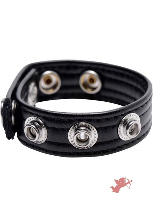 Strict Speed Snap Cock Ring - Black