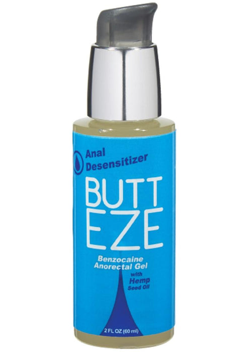 Butt Eze Anal Desensitizer with Benzocaine and Hemp Seed Oil 2oz