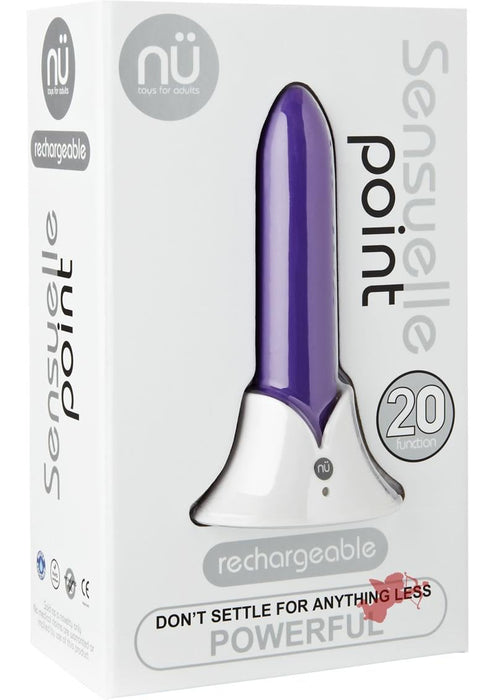 Sensuelle Point Purple 20 Function Rechargeable Vibe