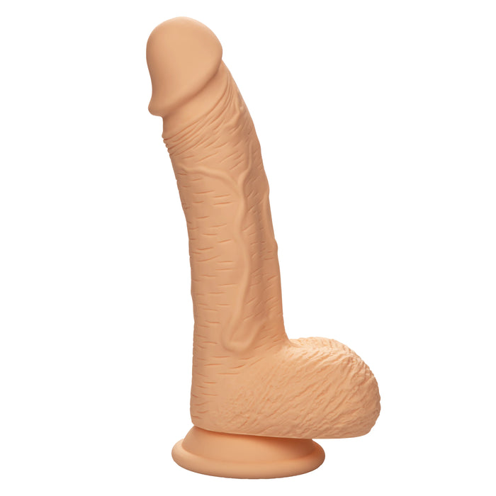 Silicone Studs Dual Density with Suction Cup Base 6.25in - Vanilla