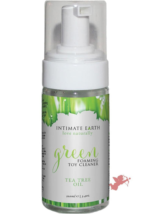 Intimate Earth Green Foaming Toy Cleaner Tea Tree Oil 3.4oz