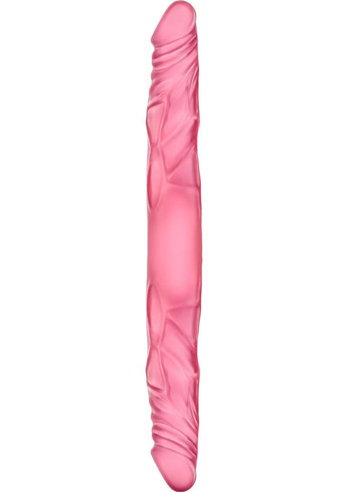 B Yours Double Dildo 14in - Pink