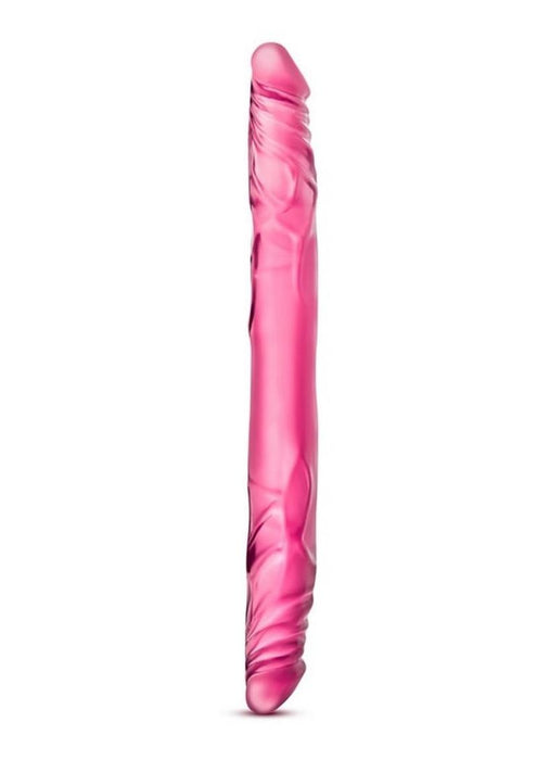 B Yours Double Dildo 14in - Pink