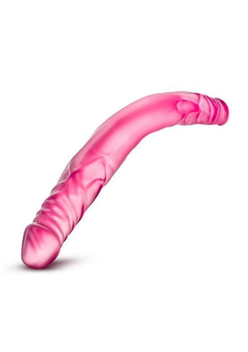 B Yours Double Dildo 14in - Pink