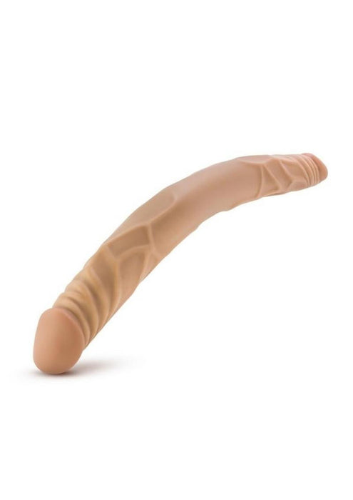 B Yours Double Dildo 14in - Caramel