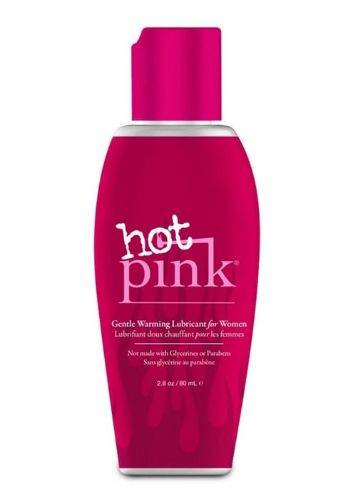 Hot Pink Water Based Warming Lubricant 2.8oz