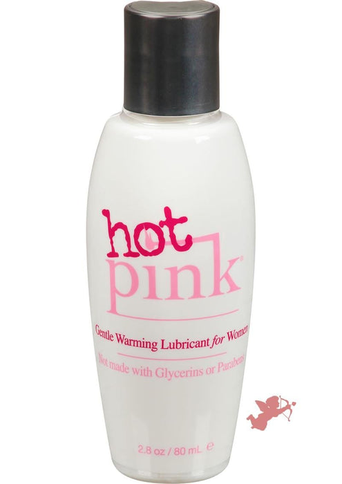 Hot Pink Water Based Warming Lubricant 2.8oz