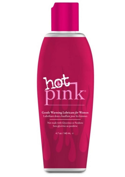 Hot Pink Water Based Warming Lubricant 4.7oz