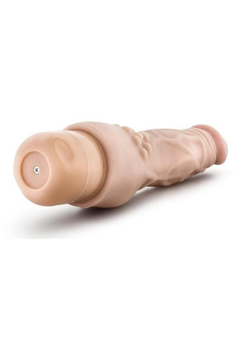 Dr. Skin Cock Vibe 04 Realistic Vibrator Waterproof Beige 8 Inch