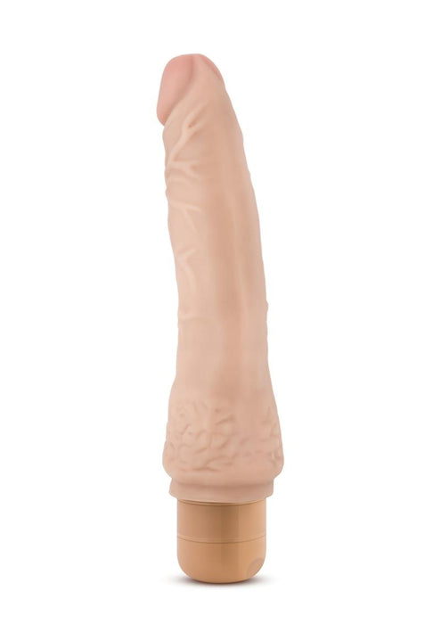 Dr. Skin Cock Vibe 7 Vibrating Dildo 8.5in - Vanilla