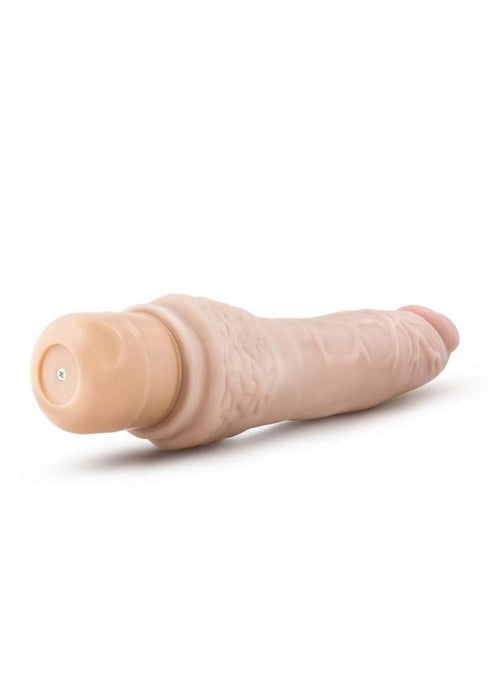 Dr. Skin Cock Vibe 7 Vibrating Dildo 8.5in - Vanilla