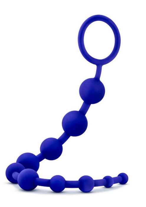 Luxe Silicone 10 Beads - Indigo