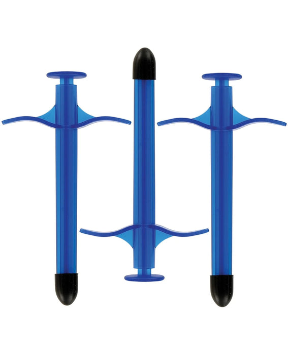 KinkLab Lube Shooter Blue (3pk)