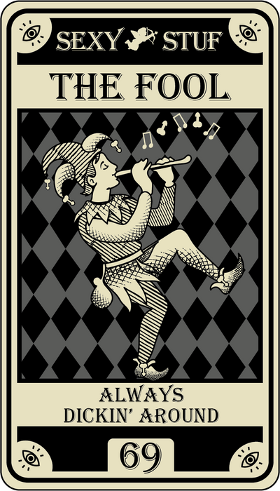 The Fool Tarot Card Sticker