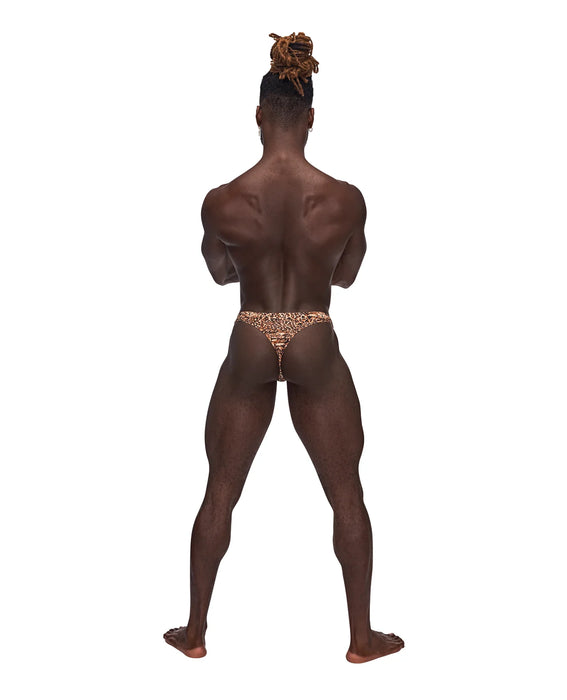L/XL Wonder Thong Animal Print