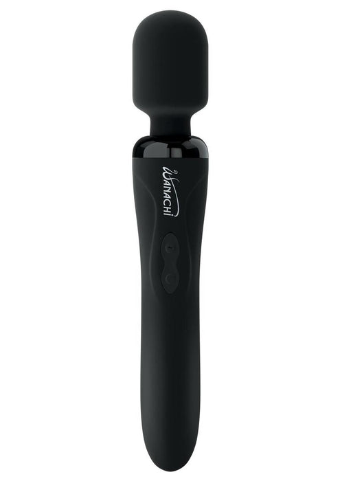 Wanachi Body Recharger Silicone Rechargeable Wand - Black