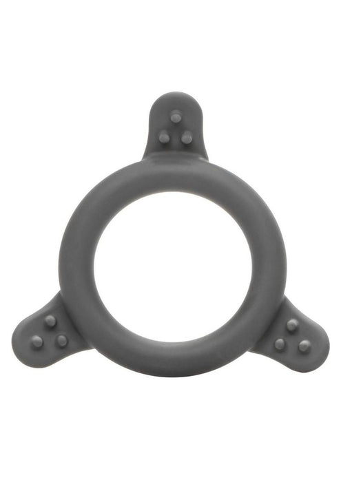Pro Series Silicone Cock Ring Set (3 Piece Set) - Black (DNR)