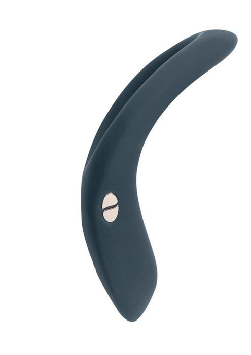 We-Vibe Verge Rechargeable Silicone Vibrating Perineum Cock Ring - Slate