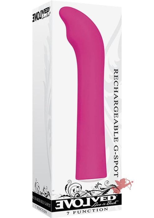 Rechargeable G-Spot Vibrator - Pink
