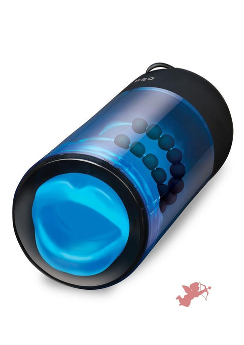 Zolo Blowpro Auto Stroking Realistic Blowjob Stimulator Wired Remote Control Textured Masturbator