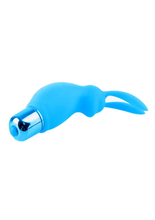 Neon Silicone Vibrating Couples (3 Piece Kit) - Blue