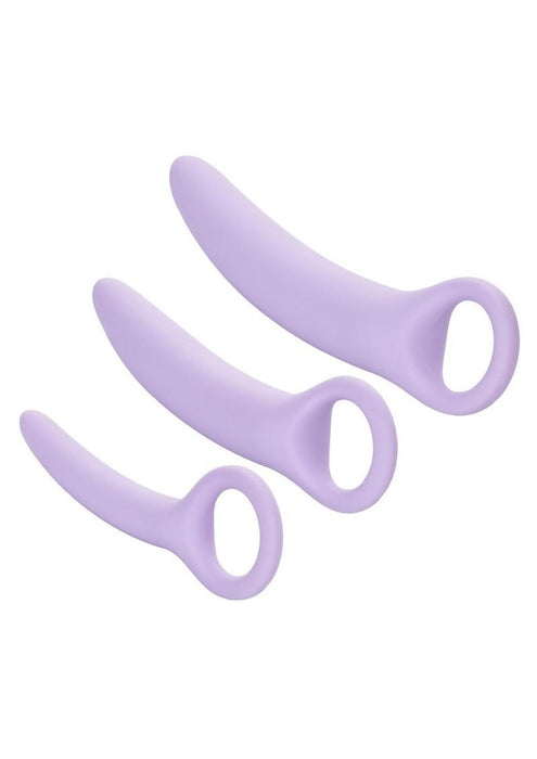 Dr. Laura Berman Alena Silicone Dialators Set (3 Piece Kit)- Purple