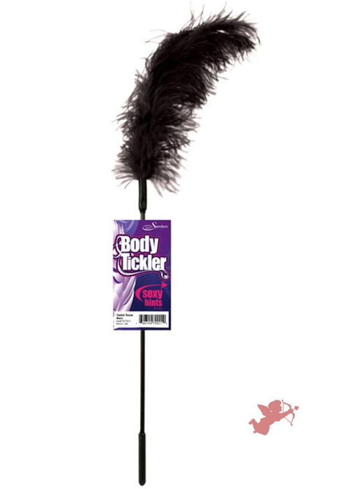 Sportsheets Ostrich Feather Tickler - Black