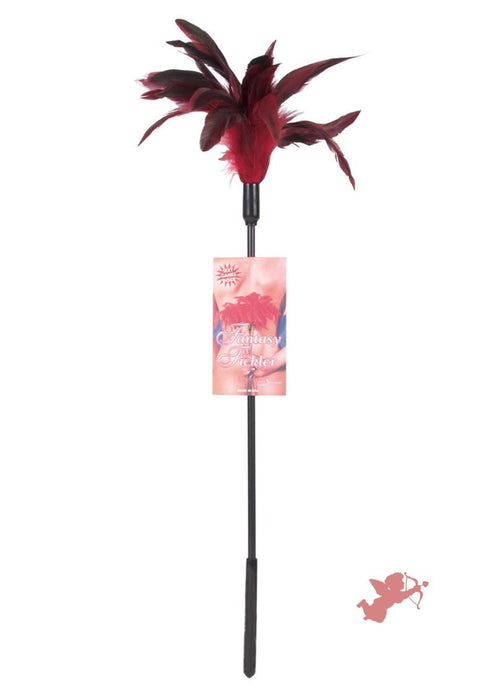 Sportsheets Starburst Feather Tickler - Red