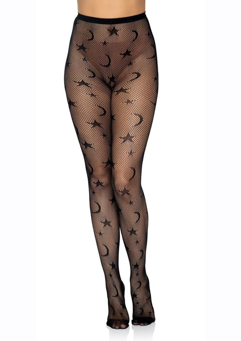 9754X Celestial net tights