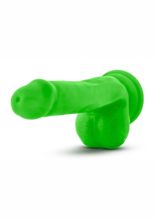 Neo Dual Cock Green 6 Inch