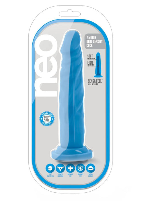 Neo Dual Cock Blue 7.0 Inch
