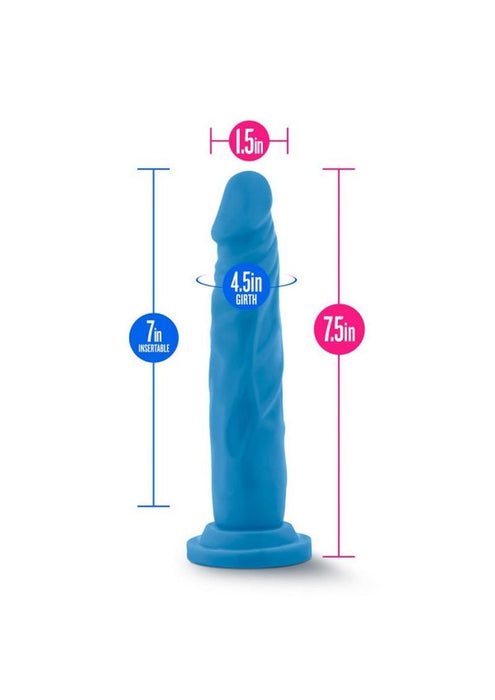 Neo Dual Cock Blue 7.0 Inch