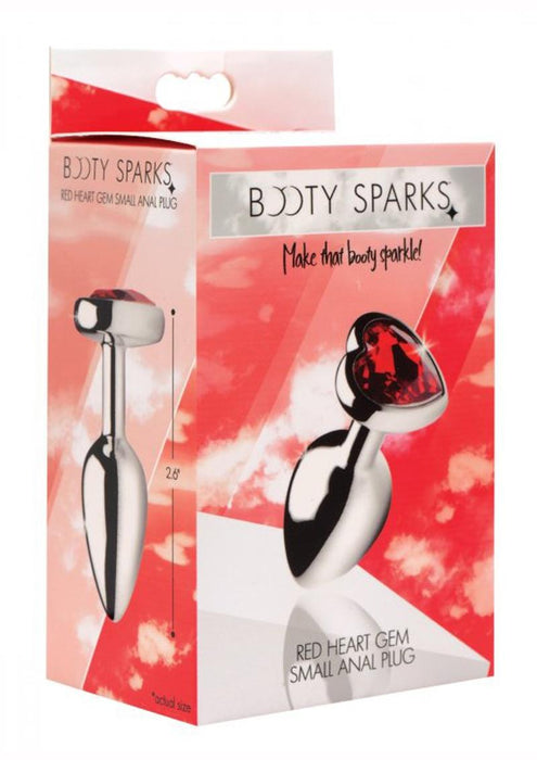 Red Heart Anal Plug Small