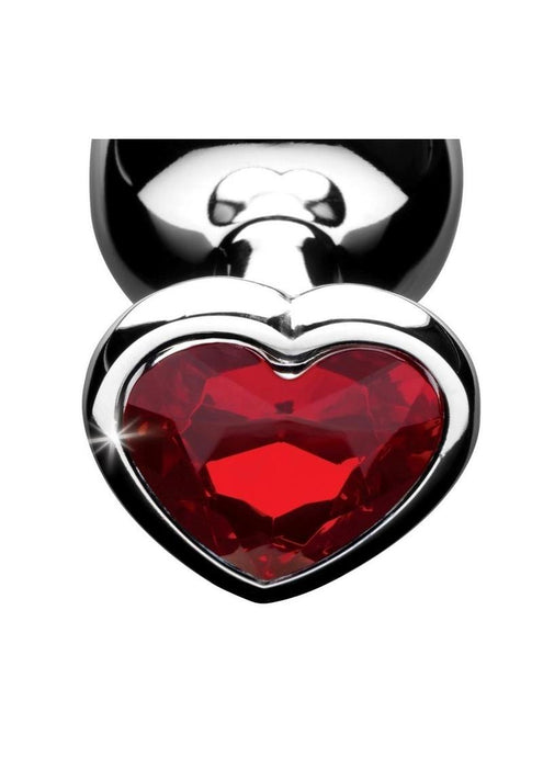 Red Heart Anal Plug Large