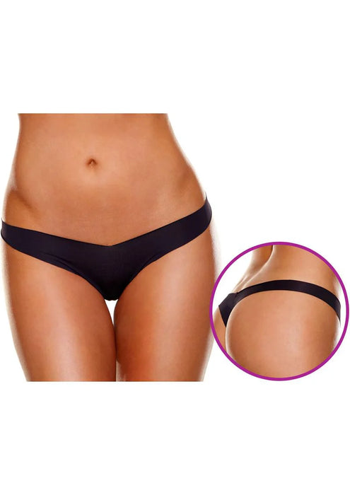 INVISIBLE THONG - BLACK