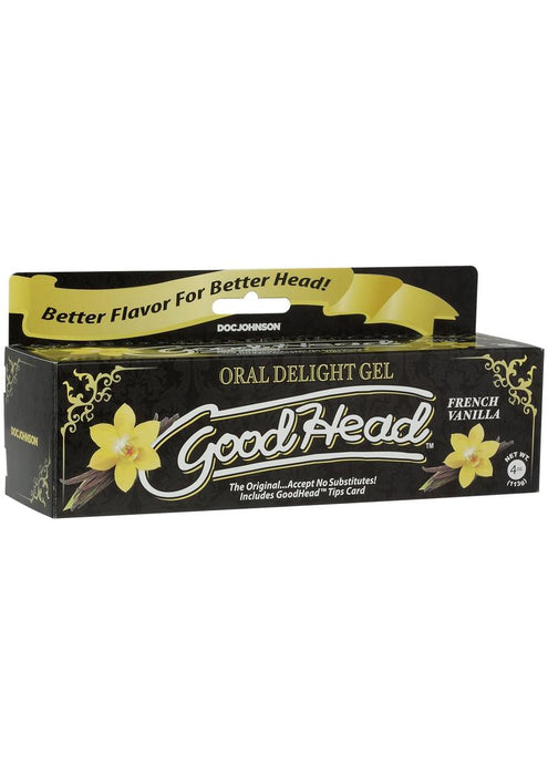 GoodHead Oral Gel French Vanilla 4 Ounce