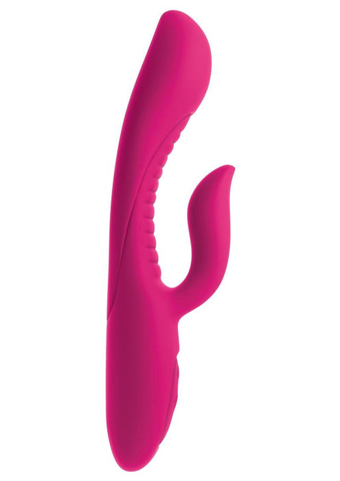 Ultimate Rabbits No 2 Vibrator Multi Speed Waterproof Rechargeable - Fuschia