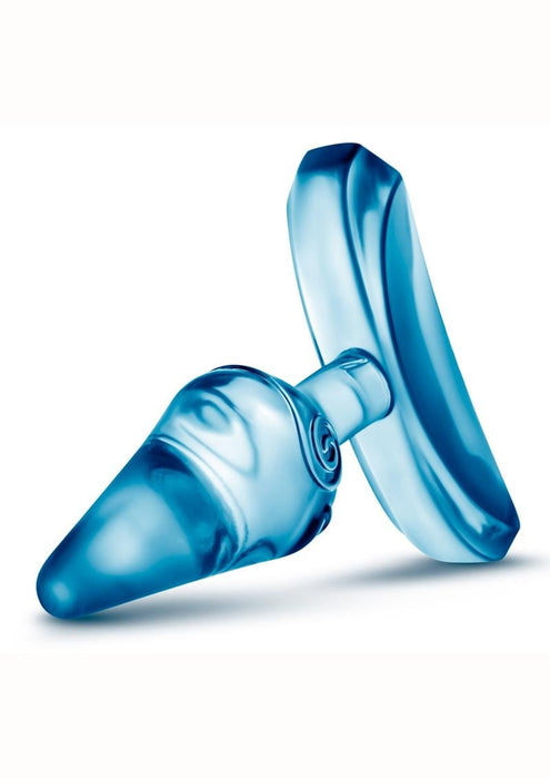 Blush Hard Candy Blue Anal Plug Non Vibrating