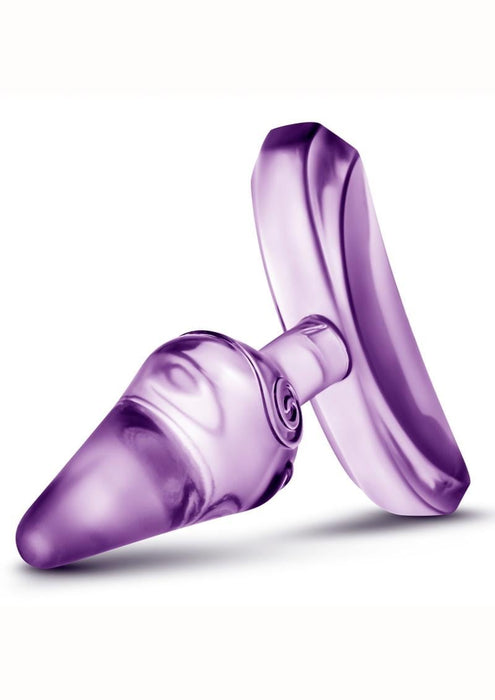 Blush Hard Candy Purple Anal Plug Non Vibrating