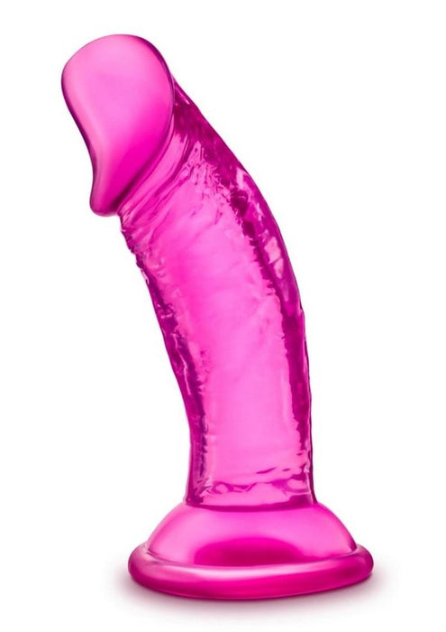 B Yours Sweet N' Small Dildo with Suction Cup 4.5in - Pink