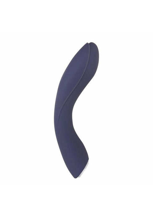 Coming Strong Rechargeable Silicone Vibrator - Purple