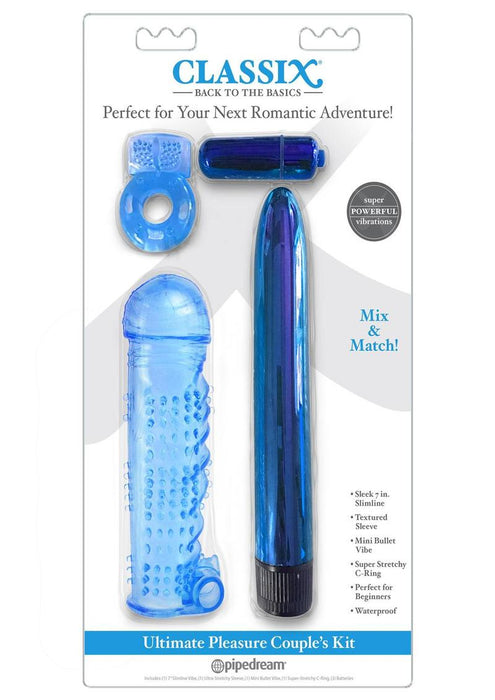 Classix Ultimate Pleasure Couple's (4 piece kit) - Blue