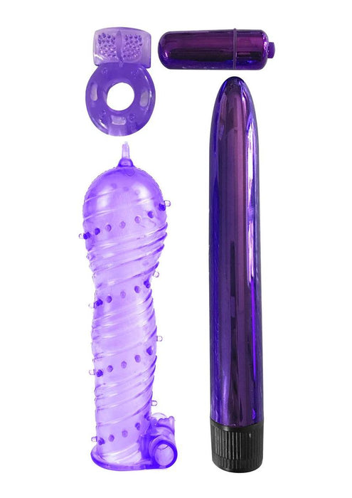 Classix Ultimate Pleasure Couple's (4 piece kit) - Purple