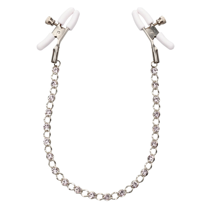 Nipple Play Crystal Chain Nipple Clamp Adjustable