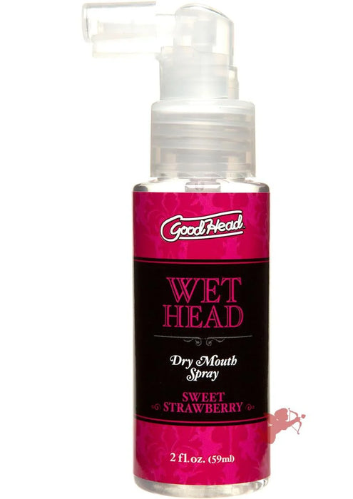 Goodhead Wet Head Dry Mouth Spray Sweet Strawberry 2oz