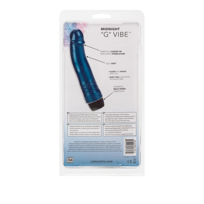 Midnight G Vibes Vibrator - Blue